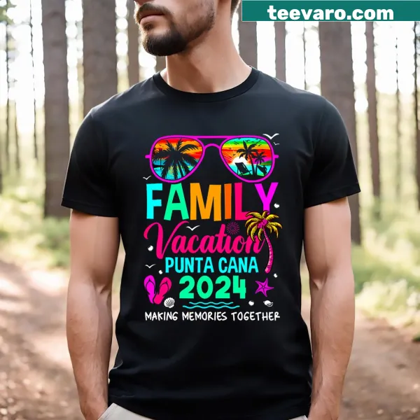 Family Vacation Punta Cana 2024 T-shirt design