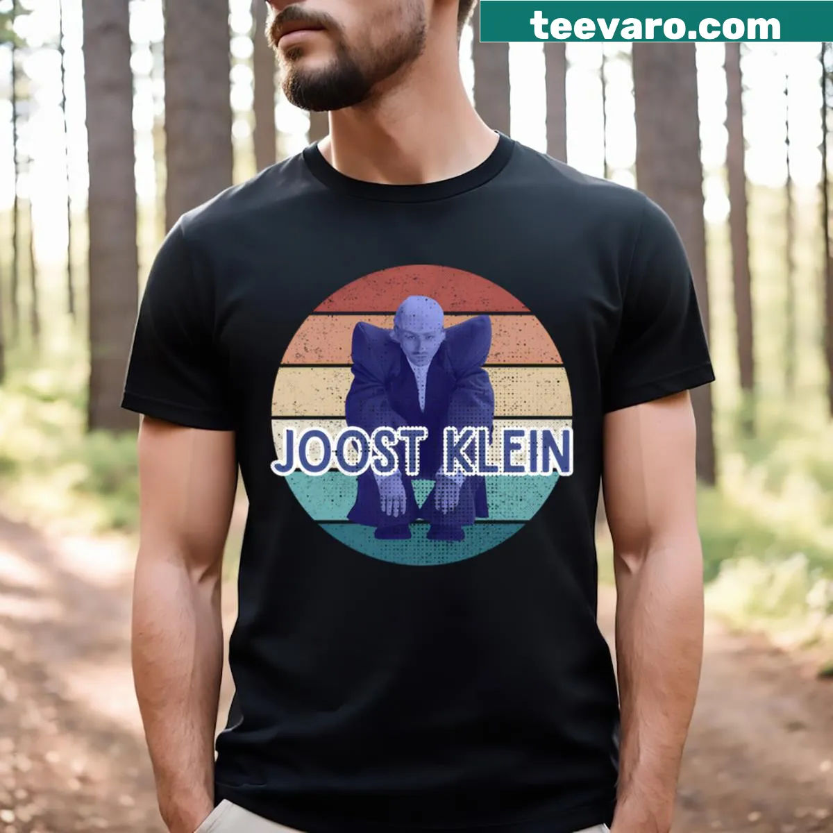 Simple design T-shirt for Joost Klein fans — on a men's t-shirt