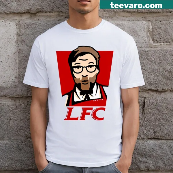 Simple t-shirt featuring LFC branding for Liverpool Football Club supporters.