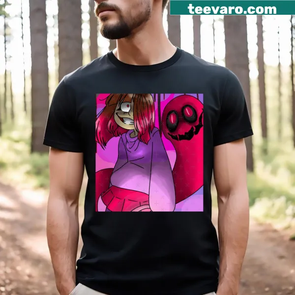 T-shirt featuring iconic references from the game Undertale