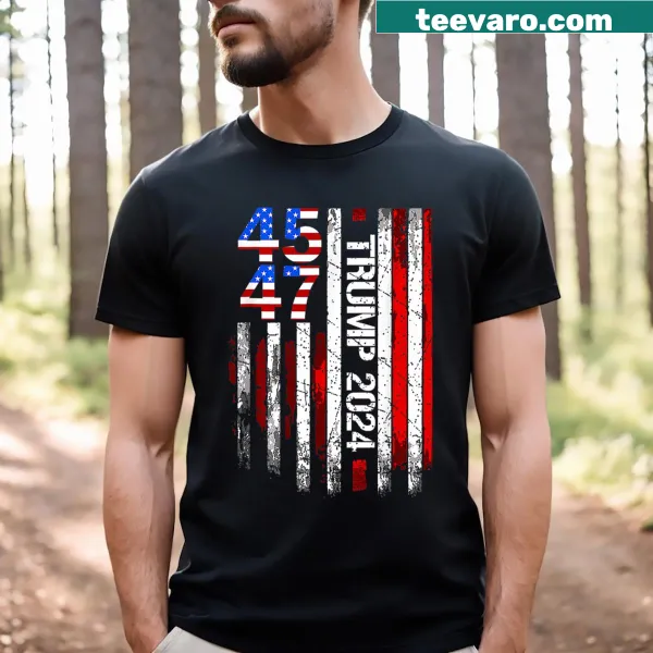 Patriotic T-shirt featuring American flag and 'Take America Back' graphic