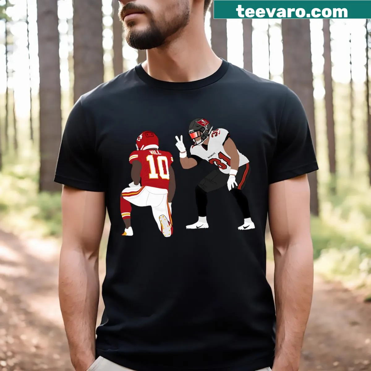 T-shirt featuring the name Antoine Winfield Jr. in bold typography — on a men's t-shirt