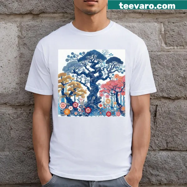 Artistic graphic t-shirt by Zuhair Bairouk featuring imaginative design.