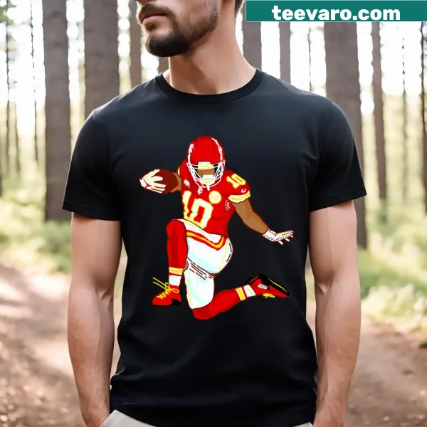 Kansas City Chiefs Isiah Pacheco t-shirt with number 10