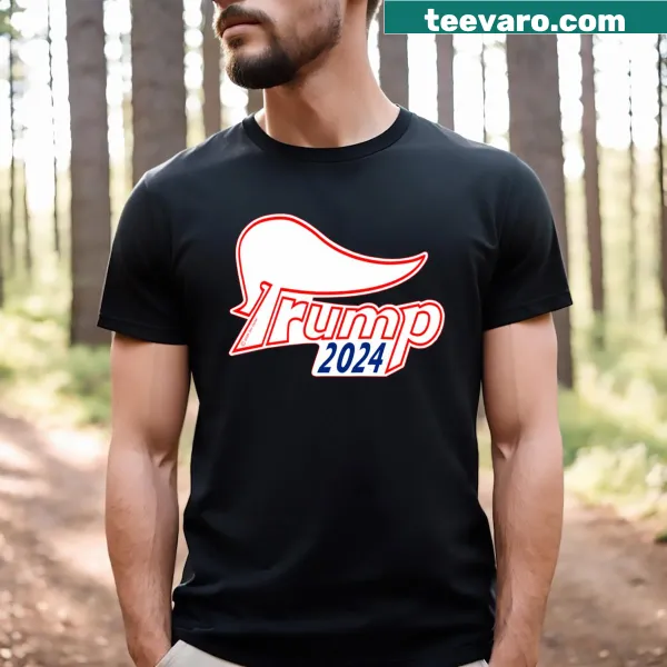 Funny logo meme t-shirt for Trump 2024 campaign