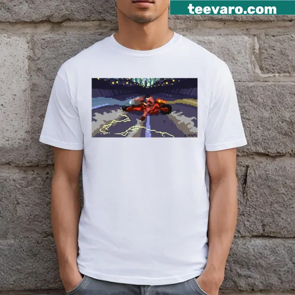 Akira t-shirt featuring iconic imagery from the anime
