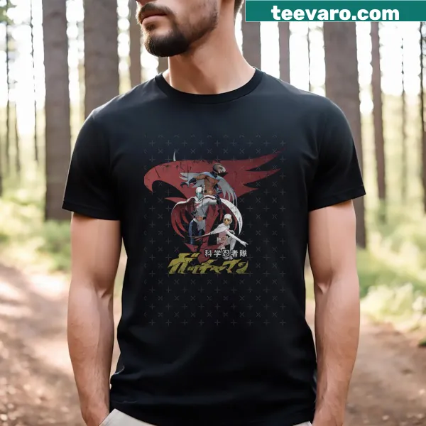 T-shirt inspired by 'Battle Of The Planets' Gatchaman