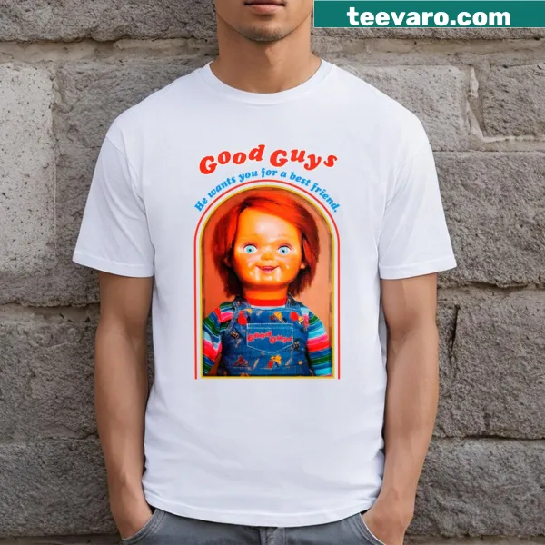 Chucky Retro Movies t-shirt featuring vintage-style graphic