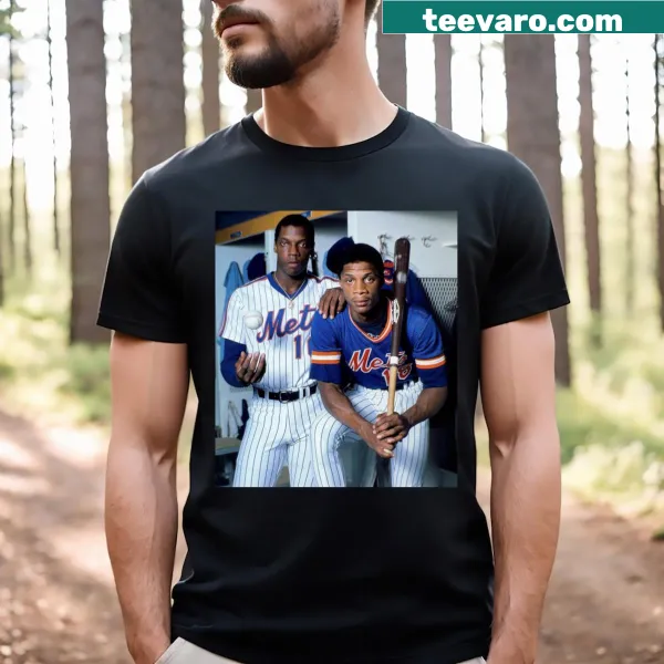 Historic t-shirt featuring Darryl Strawberry and Dwight Gooden