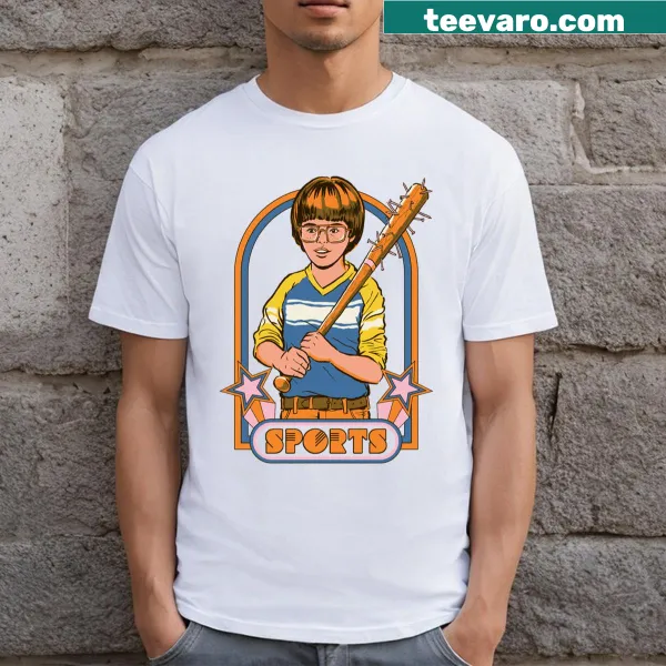 Action-packed design for extreme sports enthusiasts on T-shirt