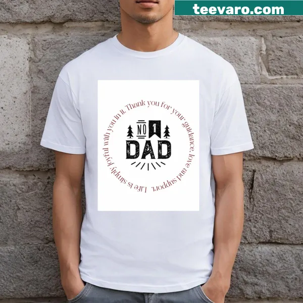 Father's Day t-shirt featuring thoughtful design and meaningful typography