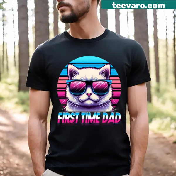Humorous t-shirt celebrating new dads with playful phrases