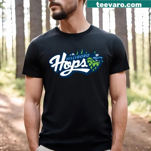 Hops Sports T-shirt featuring bold text celebrating hops and sports