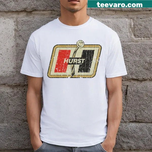 Vintage-inspired t-shirt celebrating Hurst Performance in 1958