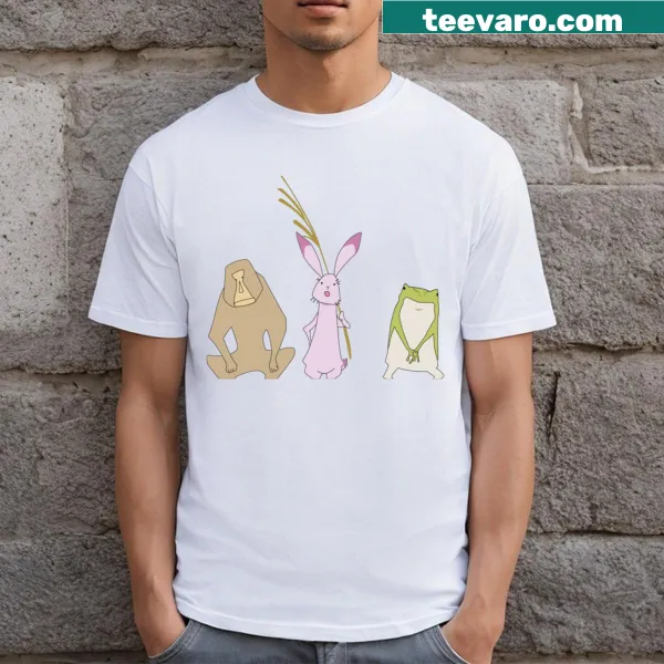 Kyousougiga Grandpa T-shirt featuring whimsical character design