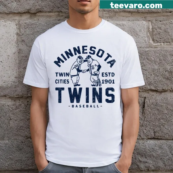 Retro Minnesota Twins t-shirt representing classic baseball
