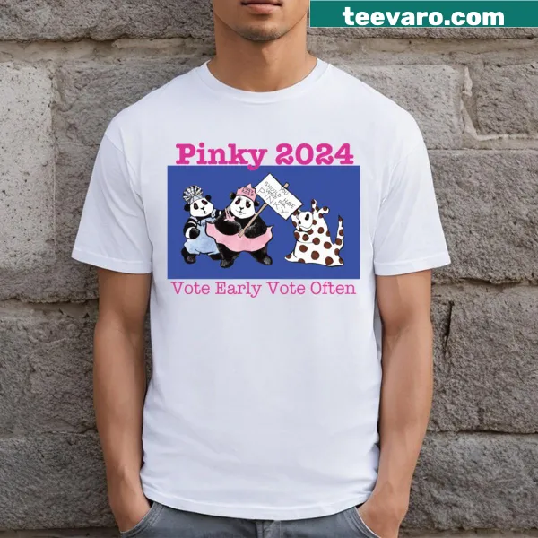 Long T-shirt with playful 2024 graphic design