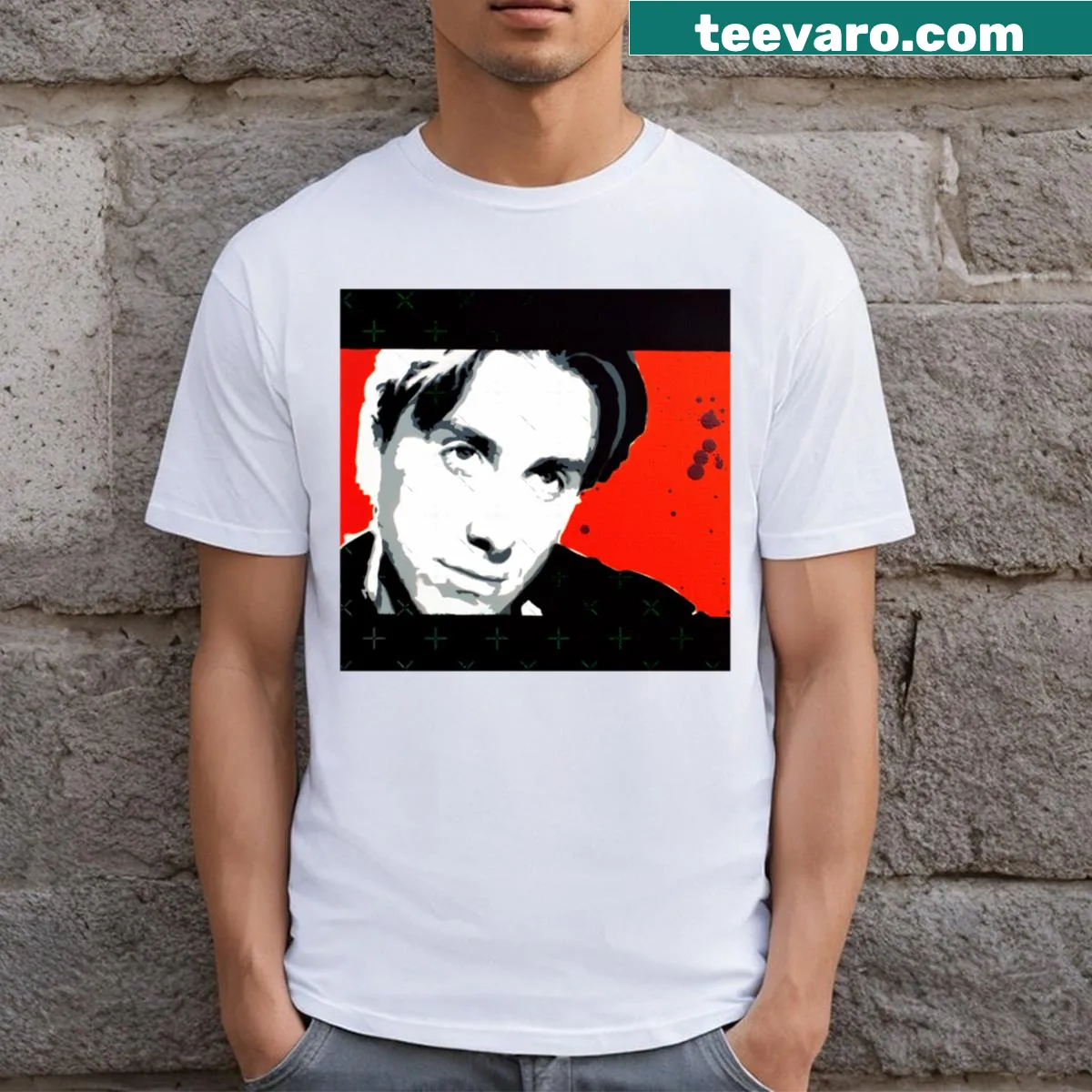 T-shirt featuring Mr. Orange from Reservoir Dogs — on a men's t-shirt