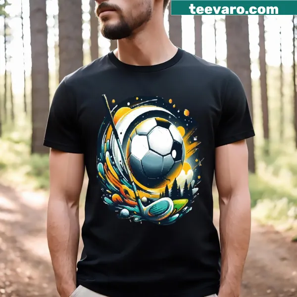 Humorous Sports Radio graphic on a casual t-shirt