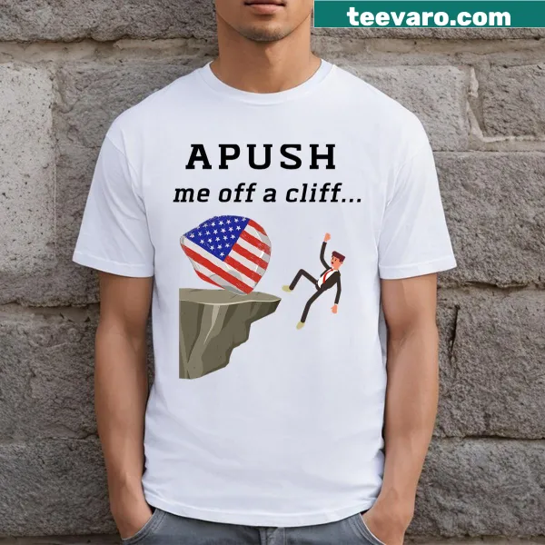 Humorous AP exam-themed student t-shirt with a bold saying