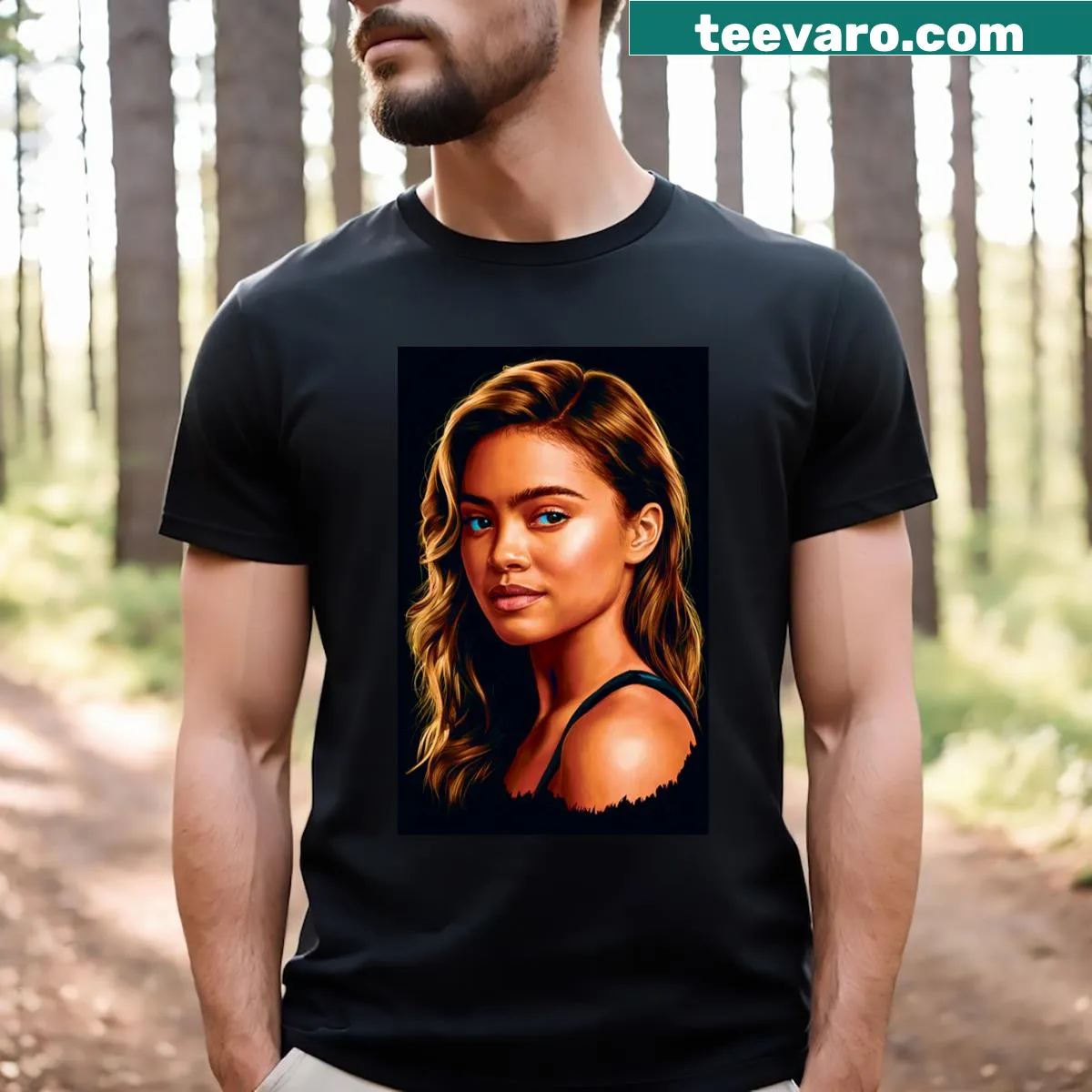 Playful graphic inspired by Challengers movie on T-shirt — on a men's t-shirt