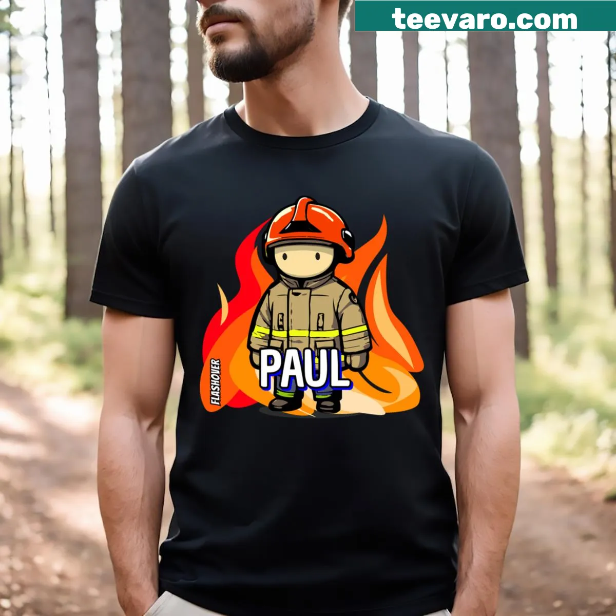 Humorous custom design graphic on a playful T-shirt. — on a men's t-shirt