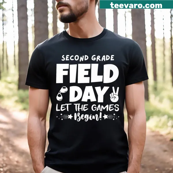 T-shirt for teachers featuring Second Grade 2024 design for Field Day
