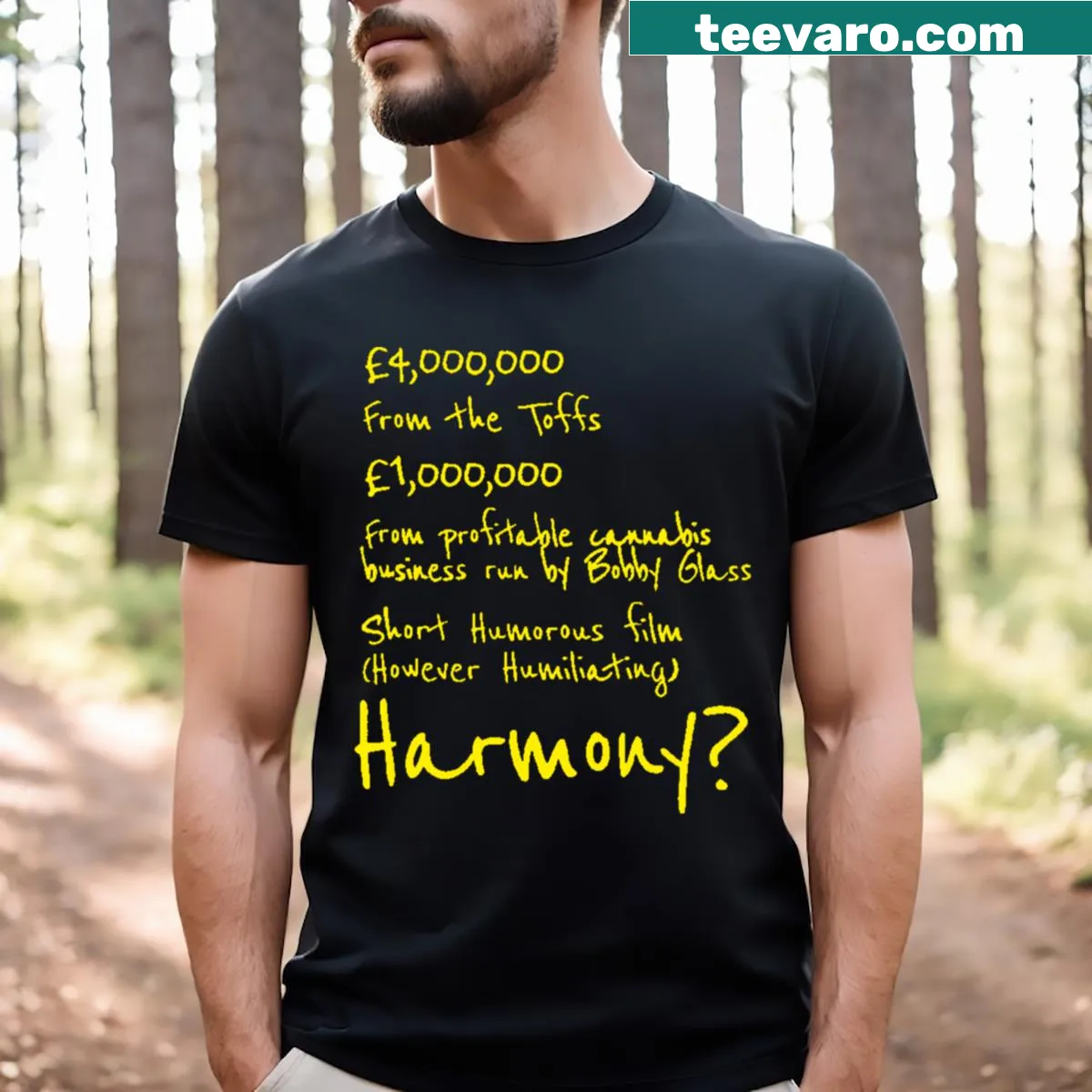 Stylish illustration of a gentleman-themed graphic on a t-shirt — on a men's t-shirt