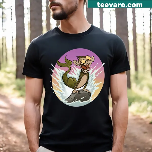 Charming mermaid illustration on a T-shirt