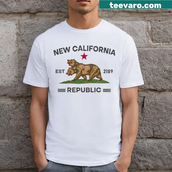 T-shirt with New California Republic graphic