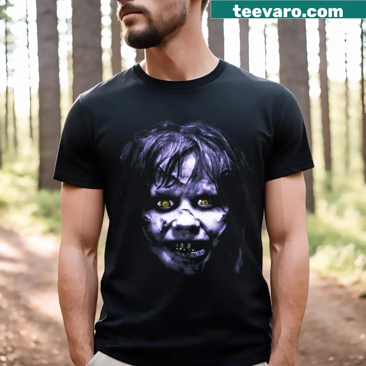 Minimalist T-shirt designed for versatile everyday wear and easy pairing. — on a men's t-shirt