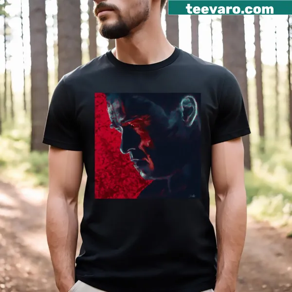 T-800 graphic on a casual t-shirt honoring the Terminator franchise