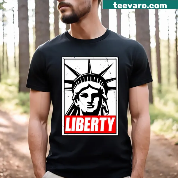 Vintage meme-style T-shirt celebrating American freedom on 4th of July.