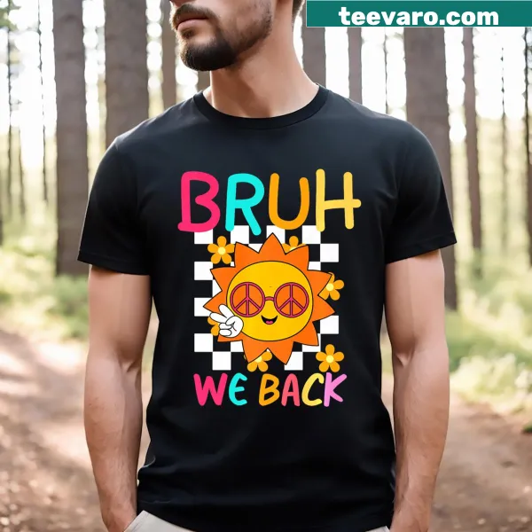 Groovy first day of school T-shirt for kids