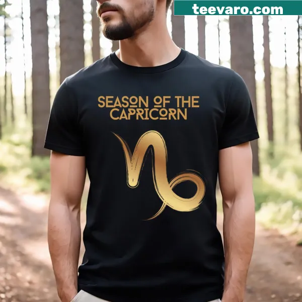Whimsical T-shirt featuring Capricorn spell and gift themes