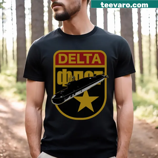 Delta Class submarine illustration T-shirt