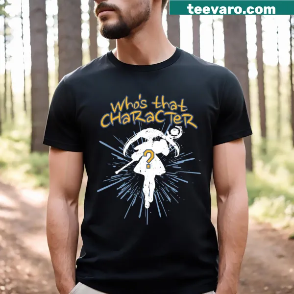 Anime-inspired t-shirt featuring whimsical parody of characters