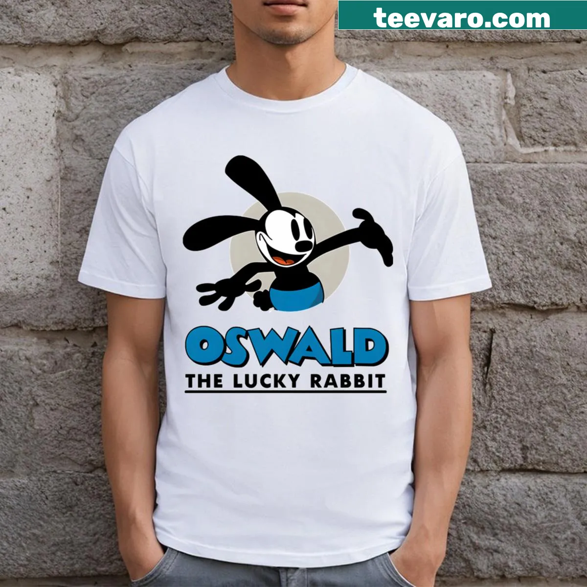 Funny movies cartoon birthday t-shirt for kids featuring playful graphics — on a men's t-shirt