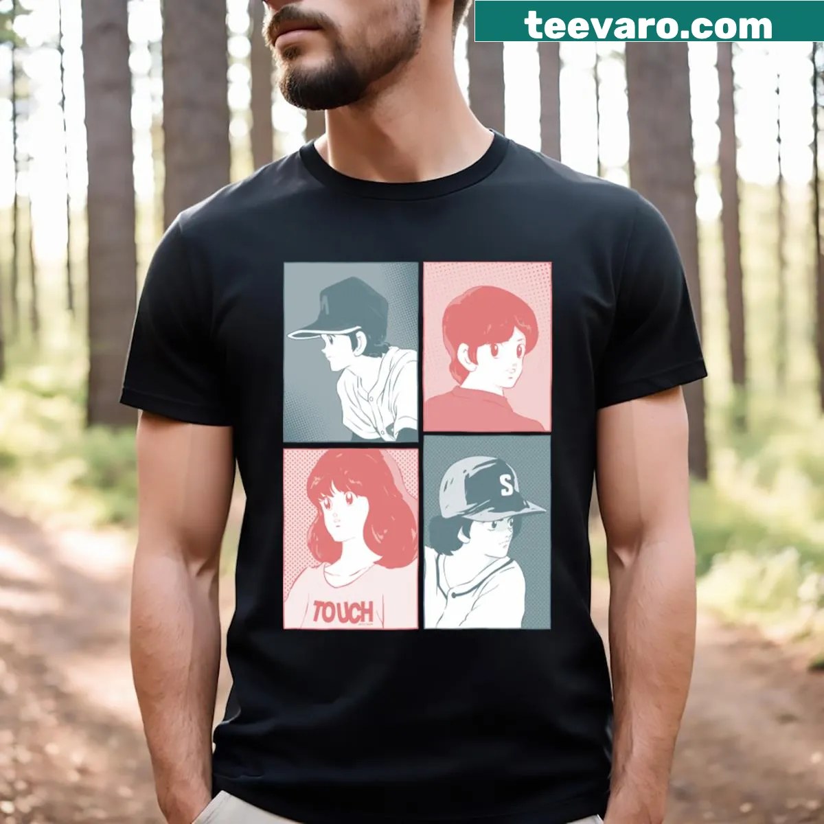 Inspirational T-shirt featuring adventurous Italian phrase — on a men's t-shirt