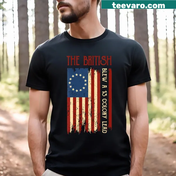 Funny 4th of July themed V-neck t-shirt