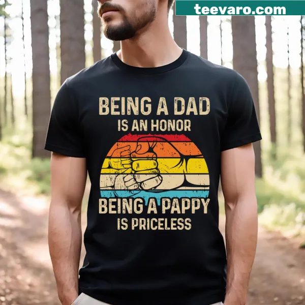 Vintage distressed shirt for dads and grandpas with funny saying