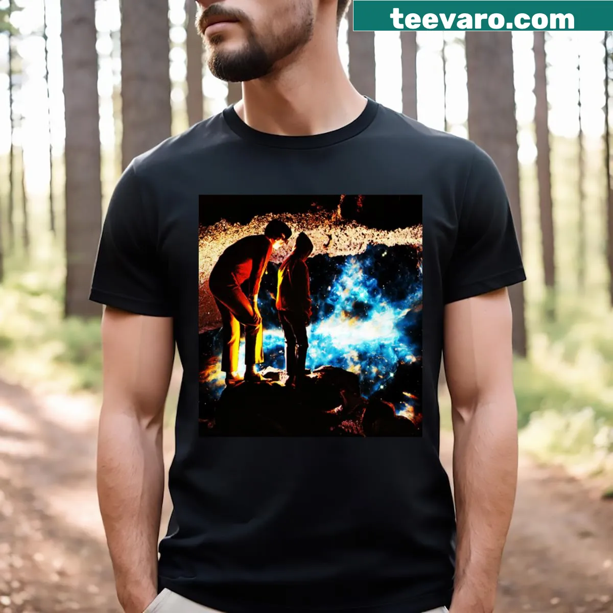 Vintage-style Highly Suspect band graphic t-shirt — on a men's t-shirt