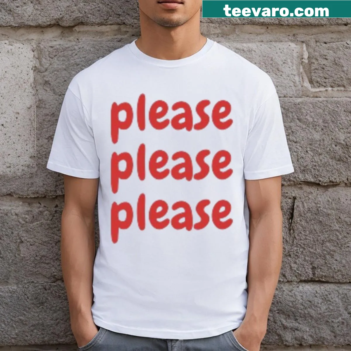 Sabrina Carpenter T-shirt featuring stylish typography — on a men's t-shirt