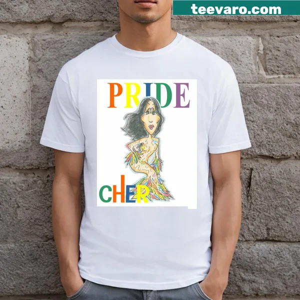 T-shirt with the phrase 'Time For Pride' in bold typography