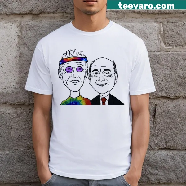 Bill Walton and Dick Vitale basketball tribute t-shirt
