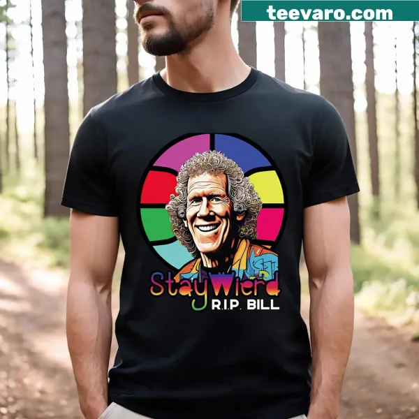 Bill Walton Rip Essential T-shirt with illustrative tribute design