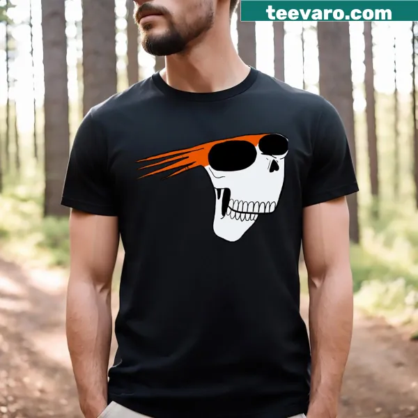 Illustrated skull design inspired by Brendon Small's creative work