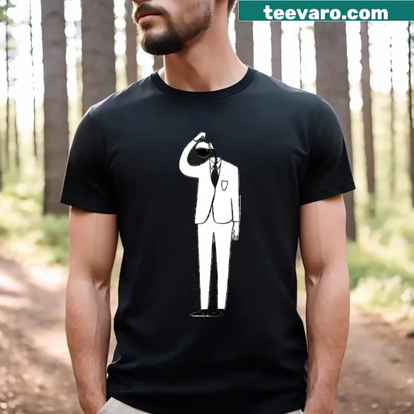 Coffee Person T-shirt with playful typography design