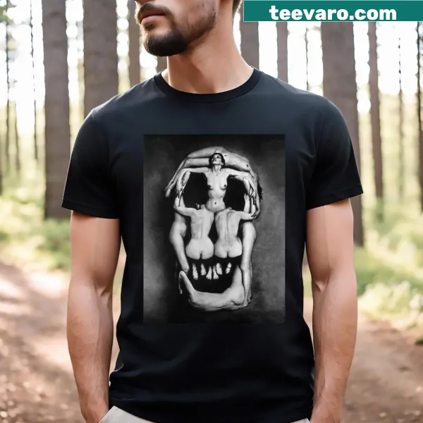 High-definition Skull graphic inspired by Dali