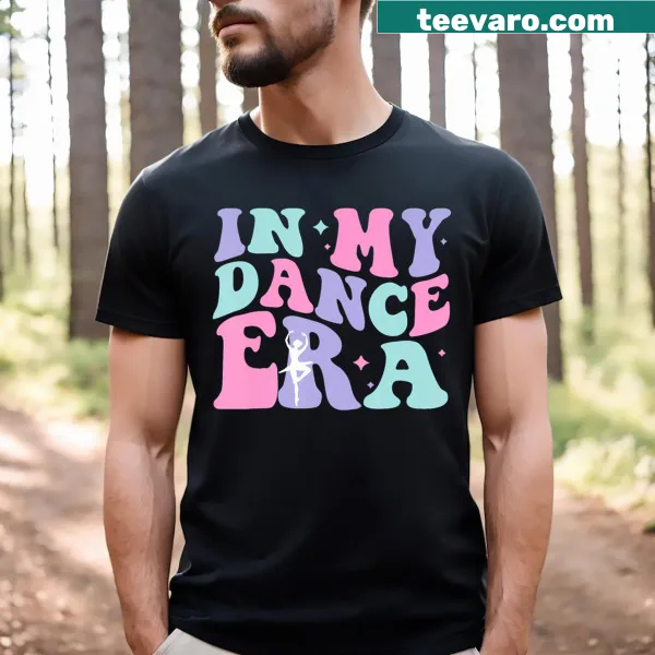 Retro t-shirt celebrating dance with the phrase 'In My Dance Era'
